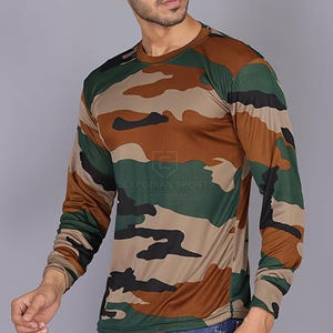 Camiseta de Caza de Alta Calidad Fabricada en Pakistán, la Más Vendida para Hombre, Logotipo Personalizado, Algodón/Poliéster, Transpirable y Ecológica - Product Image 4