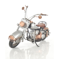 Modèle décoratif de moto Harley Davidson Sportster 1957 pour la maison ou le bureau, présentoir moderne (fer léger rectangulaire) pour table (22,9 L X