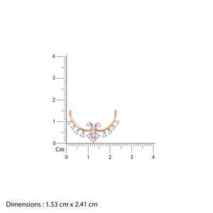 Hecho a mano oro rosa Sunetra diamante Mangalsutra Premium joyería fina diseñador collar elegante joyería tradicional para bodas - Product Image 6