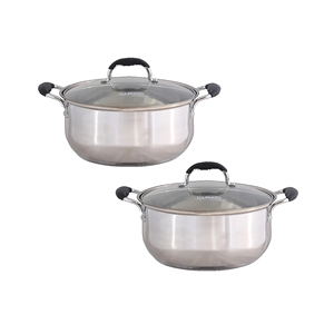 Usine orientée vers l'exportation prix direct ustensiles de cuisine casserole ovale en acier inoxydable personnalisée en gros 22 cm de ménage du Bangladesh - Product Image 2