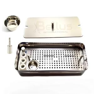 Kit de sistema de caja dental PRF GRF con cuenco y bandeja para cirugía de implante de fibrina rica en plaquetas, instrumentos de acero inoxidable - Product Image 3