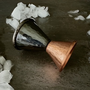 Jigger de cóctel pulido de latón personalizado de lujo de forma personalizada Premium moderno hecho a mano para herramientas de barra casera - Product Image 6