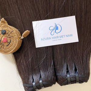 ผมมนุษย์แท้แบบทอเป็นลอนธรรมชาติแบบไม่ผ่านการทำ100% ผมคนจากเวียดนาม - Product Image 2