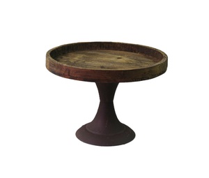 Recién llegado, soporte decorativo de Metal antiguo para pasteles, soporte para servir tazas, soporte para pasteles, fiestas de boda, tamaño personalizado, Color de forma - Product Image 6