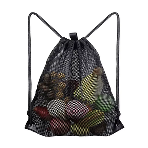 Custom Lightweight Portable 210D <b>Drawstring</b> Sports <b>Backpack</b> with Logo Printed Main Compartment for Gym Training & Daily Carry - Product Image 1