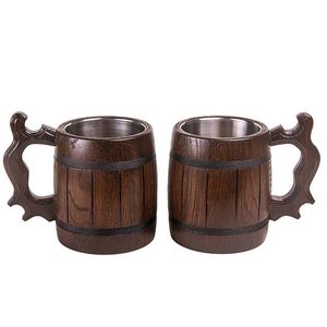 Tasse en bois UNIQUE Qualité supérieure Design moderne Parfait pour le thé, le café, le vin et la bière de Falak World Export - Product Image 1