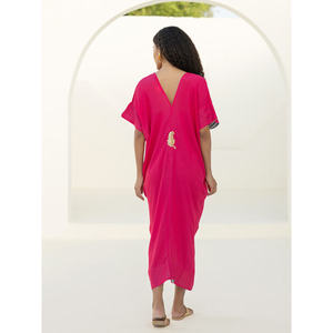 Vestido Kaftan Rumba con Cintura Natural - Product Image 2