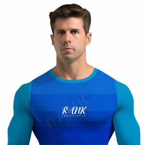 ชุดออกกำลังกายผู้ชายขายดี รุ่นใหม่ทันสมัย ดีไซน์สวย ผลิตจากผ้าสแปนเด็กซ์และโพลีเอสเตอร์ - Product Image 5