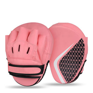 Mitaines de frappe légères personnalisées, coussinets de frappe pour la boxe, le MMA, le kickboxing, la boxe thaïlandaise, entraînement, fabriquées en cuir PU, couleurs et tailles personnalisées - Product Image 1