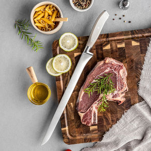 Couteau à jambon Grandsharp de 11,5 pouces en acier inoxydable à haute teneur en carbone, couteau de cuisine pour désosser la viande, couteau de chef pour couper la viande avec manche en ABS - Product Image 2