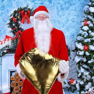 Disfraces de Papá Noel de alta calidad para Navidad, disfraces de Papá Noel transpirables al por mayor - Product Image 6