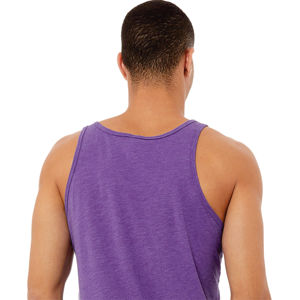 ตะเข็บด้านข้างขายปลีกพอดี100% Airlume หวีและแหวนปั่นฝ้าย32เดี่ยว4.2ออนซ์สีม่วง Unisex ถังเจอร์ซีย์ - Product Image 6