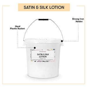 Base de lotion Satin & Silk à l'Aloe Vera, prête à l'emploi, crème pour le visage et le corps, pour le soin du visage et du corps - Product Image 6