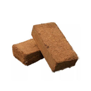 Turba de coco en bloque Directo de fábrica Cocopeat Polvo de coco 100% Producto de coco orgánico Cocopeat - Product Image 4