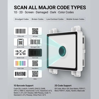 Módulo Lector de Códigos de Barras WCMI, Lector de Códigos QR 1D 2D Integrado, USB RS232 CE FCC, para Máquinas de Kiosco