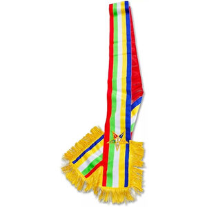 Ordre maçonnique de la ceinture de l'étoile de l'Est cinq couleurs sur mesure de qualité supérieure personnalisée 2025 nouveau Style OES couleur ceintures - Product Image 1