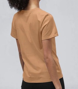 Nouvel arrivage Personnaliser la conception T-shirt pour femmes à col rond et manches courtes, coupe régulière, vêtements de mode, vêtements de sport, tenue d'été - Product Image 3