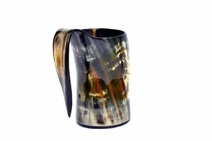 World Craft Impex - Meilleurs chopes à bière en corne de buffle pour les fêtes, chopes à boire en corne variées et bon marché - Product Image 2