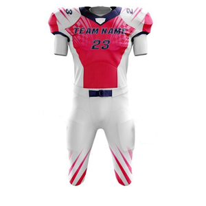 ชุดยูนิฟอร์มอเมริกันฟุตบอลคุณภาพสูง ผลิตตามสั่งในปากีสถาน พิมพ์ลายดิจิทัล ป้องกันแบคทีเรีย แห้งเร็ว ขายส่ง - Product Image 5