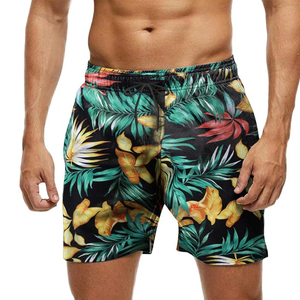 Men's Custom Design Digital Printing Design High Quality Drawstring Waist <b>Board</b> Beach Shorts <b>Swim</b> Trunks With Lining Custom - Product Image 1