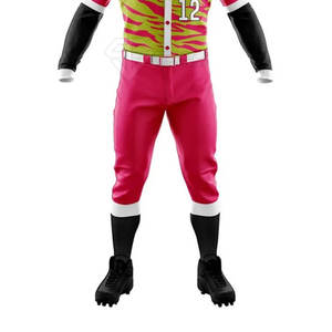 Uniforme de Béisbol Sublimado Personalizado de Alta Calidad con el Mejor Diseño en Material de Poliéster para Deportes al Aire Libre - Product Image 5