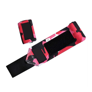 Poignets de sécurité de remise en forme Logo personnalisé Support de poignet réglable Bracelet d'haltérophilie Attelle de sangle avec enveloppes de boucle de pouce - Product Image 2