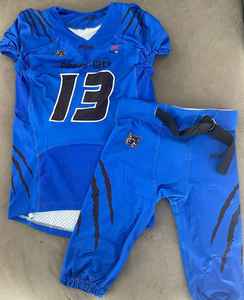 Uniforme de fútbol transpirable con logotipo personalizado, ropa de fútbol americano de talla grande, conjuntos sublimados de diseño personalizado - Product Image 2