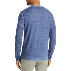 Wholesale Long Crew Neck Sweatshirt 380GSM Solid Men <b>Jumper</b> Sweatshirts Thick Custom Made Winter Sweatshirts For Sale - Product Image 4