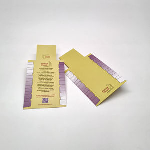 อุปกรณ์เสริมที่กำหนดเองได้แท็กแสดงการ์ดคลิปหนีบหนังสือไดคัทสำหรับของเล่นสายรัดผมสร้อยข้อมือปิ่นปักผมบรรจุภัณฑ์แท็กขายปลีก - Product Image 4