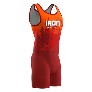 High Quality Professional <b>Men's</b> Wrestling Singlets Customized Factory Wholesale for Weightlifting Martial <b>Arts</b> Wear - Product Image 5