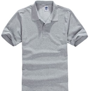 เสื้อโปโลสำหรับผู้ชายเสื้อกอล์ฟแขนสั้นผ้าคอตตอน195gsm ีเอสเตอร์ออกแบบโลโก้ได้ตามต้องการ - Product Image 5