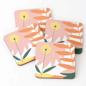 Posavasos Venta caliente Posavasos de corcho para bebidas Lindo juego de posavasos para tazas Café Forma y tamaño personalizados - Product Image 6