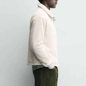 Sudadera de Cuello Alto para Hombre, de Algodón y Poliéster, con Cierre de Cremallera, Diseño de Pullover, Servicio OEM, Precio al por Mayor / Diseño de Logotipo Personalizado - Product Image 5