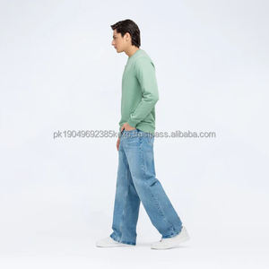 Sudadera Personalizada de Cuello Redondo Estilo Urbano, Sudadera de Forro Polar Grueso, Sudadera de Cuello Redondo, Nueva Llegada, Sudadera para Hombre - Product Image 3