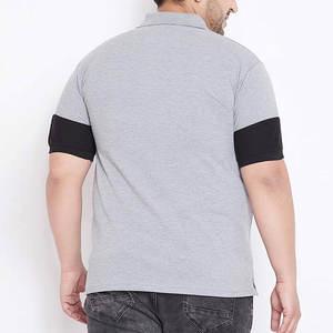 เสื้อโปโลปักลายสำหรับผู้ชายเสื้อโปโลทรงสลิมฟิตลำลองสีทึบแห้งเร็วระบายอากาศได้ดีทำจากผ้า - Product Image 3