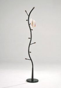 Soportes para abrigos con base de mármol con revestimiento de polvo dorado, Perchero de diseño único y simple, soporte de tela, soporte para sombreros para decoración del hogar y el Hotel - Product Image 6