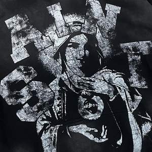 SAINT Hip Hop Vintage para hombre, sudaderas con capucha lavadas, estampado de retrato de espuma 3D, Sudadera con capucha de algodón 100%, Sudadera con capucha de algodón, Sudadera con capucha unisex - Product Image 4