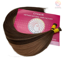 Grosir rambut dalam jumlah besar Harga bagus rambut lurus standar Super Premium jumlah besar # BM 100% Vietnam rambut lurus mentah