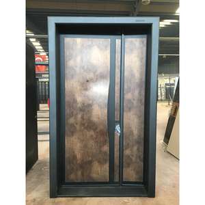 Puerta de Seguridad de Acero Inoxidable Posmoderna ABSDOOR, Aislamiento Térmico Exterior, Garantía de 2 Años para Apartamentos, Hoteles y Villas - Product Image 3