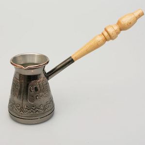 Nouvelle conception de cafetière turque en cuivre massif, vaisselle, tasse à café, décoration de table pour la maison, la cuisine, le restaurant, les fêtes, vente en gros - Product Image 6