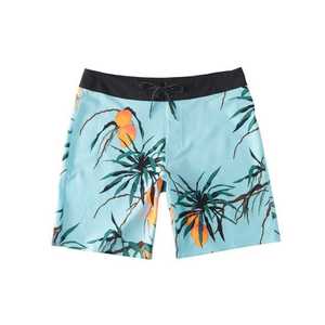 Short de bain OEM pour adulte en tissu extensible dans les 4 sens Maillot de bain pour homme Short de plage personnalisé - Product Image 3