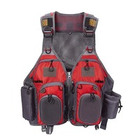 Rompi memancing luar ruangan kustom pria grosir rompi memancing berburu bekerja Safari Fly Fishing rompi