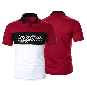 Camiseta de golf OEM con logotipo personalizado impreso para hombre, Polo de manga larga informal transpirable de secado rápido, longitud personalizada - Product Image 6