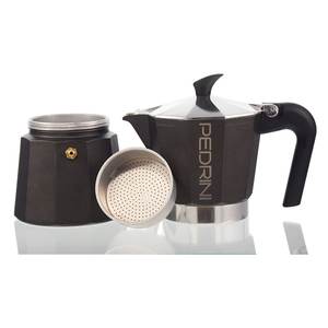 Cafetera Moka de Aluminio AROMA COLOR Anthracite 9111 para 1 Taza - Product Image 3