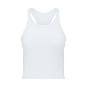 Confortable femmes Gym Fitness débardeur longue ligne respirant Sexy sport plusieurs couleurs à bretelles soie Haus Industries - Product Image 4