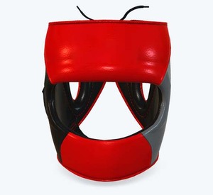 หมวกมวยหนังป้องกันริ้วรอยสำหรับผู้ชายแฟชั่นใหม่ล่าสุดน้ำหนักเบาทนทานระบายอากาศได้ดีปรับได้ - Product Image 4