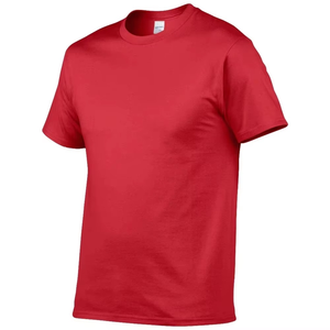T-shirt basique en coton uni pour homme, respirant, en gros, fabrication OEM - Product Image 6