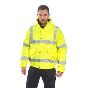 Veste de travail extérieure chaude robuste pour hommes manteau de Construction d'hiver durable uniforme de sécurité industrielle - Product Image 3