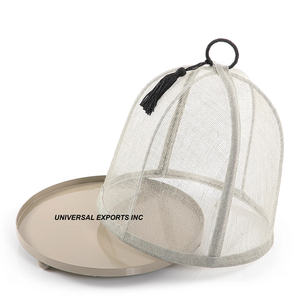 Plateau à chocolat en métal couvercle d'ombrage forme ronde plateau à chocolat design vente chaude fantaisie nouveau plateau à chocolat - Product Image 3