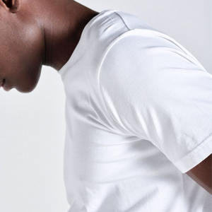 เสื้อยืดผู้ชายคอกลมผ้าคอตตอนสีพื้นเสื้อยืดผู้ชายผ้าคอตตอนสีพื้น - Product Image 5